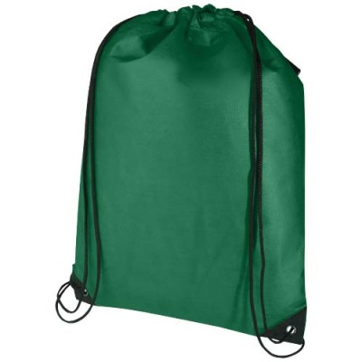 Borsa con coulisse in tessuto non tessuto riciclato certificato GRS Evergreen - 5L - cod. P130080